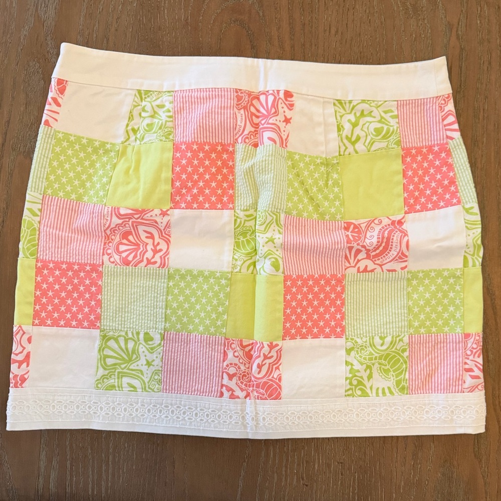 Like New Vineyard Vines Patchwork Mini Skirt - image 1